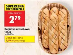 Biedronka Bagietka czosnkowa 165 g oferta