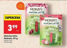 Biedronka Matcha latte Mokate, 40 g oferta