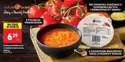Biedronka Zupa pomidorowa z makaronem orzo 450 g oferta