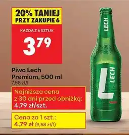 Biedronka Piwo Lech Premium, 500 ml oferta