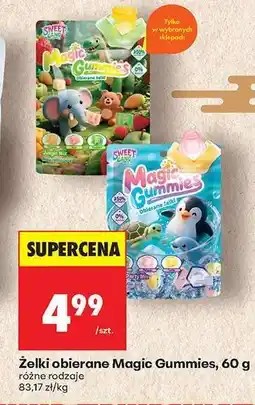 Biedronka Żelki obierane Magic Gummies, 60 g oferta