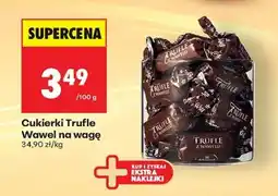 Biedronka Cukierki Trufle Wawel na wagę oferta
