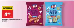 Biedronka Prażynki Criss Cross Top, 110 g oferta