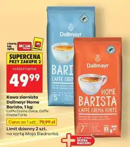 Biedronka Dallmayr Home Barista, 1kg oferta