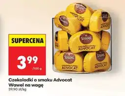 Biedronka Czekoladki o smaku Advocaat Wawel na wagę oferta