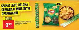 Biedronka Chipsy o smaku zielonej cebulki Lay’s, 40 g oferta