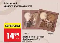 Biedronka Paleta cieni do powiek Niuqi Mokka, 4,9 g oferta