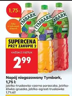 Biedronka Napój niegazowany Tymbark 1,75 l oferta