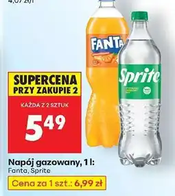 Biedronka Napój gazowany, 1 l oferta