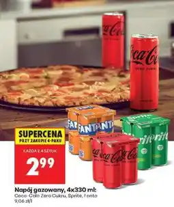 Biedronka Napój gazowany, 4x330 ml oferta