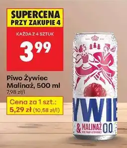 Biedronka Piwo Żywiec Malinaż, 500 ml oferta