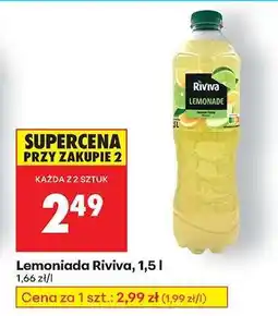 Biedronka Lemoniada Riviva, 1,5 l oferta