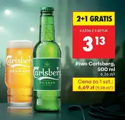 Biedronka Piwo Carlsberg 500 ml oferta