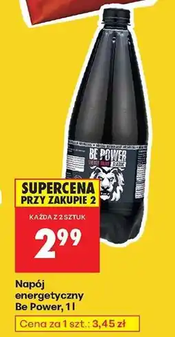 Biedronka Napój energetyczny Be Power , 1l oferta