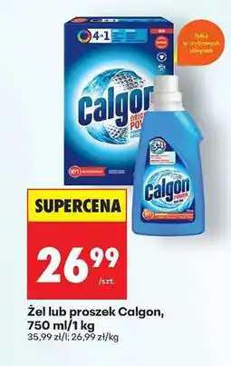 Biedronka Żel lub proszek Calgon, 750 ml/1 kg oferta