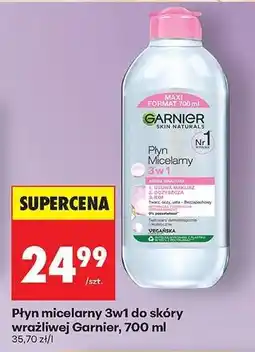 Biedronka Płyn micelarny 3w1 do skóry wrażliwej Garnier, 700 ml oferta