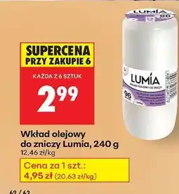 Biedronka Wkład olejowy do zniczy Lumia 240 g oferta