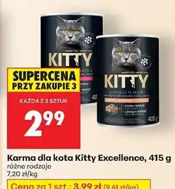 Biedronka Karma dla kota Kitty Excellence, 415 g oferta