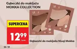 Biedronka Gąbeczki do makijażu Niuqi Mokka oferta