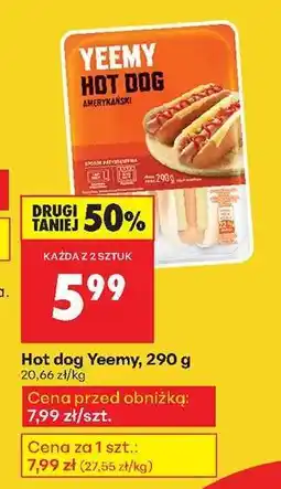 Biedronka Hot dog Yeemy 290 g oferta