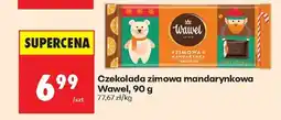 Biedronka Czekolada zimowa mandarynkowa Wawel, 90 g oferta
