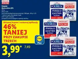 Lidl POLMLEK Masło ekstra 82% oferta