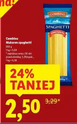Lidl COMBINO Makaron Spaghetti oferta