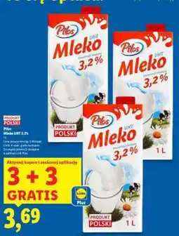 Lidl PILOS Mleko UHT 3,2% oferta