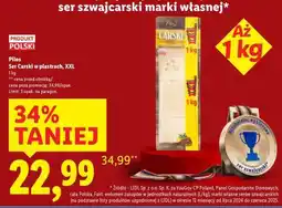 Lidl PILOS Ser Carski w plastrach, XXL oferta