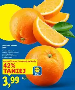Lidl Pomarańcze deserowe, luzem oferta