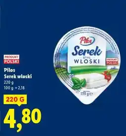 Lidl Pilos Serek włoski oferta
