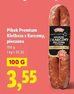 Lidl Pikok Premium Kiełbasa z Karczmy, pieczona oferta