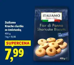 Lidl ITALIAMO Kruche ciastka ze śmietanką oferta