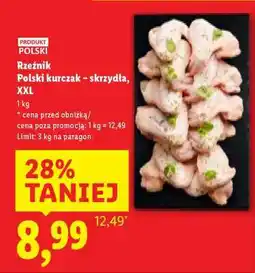 Lidl Rzeźnik Polski kurczak – skrzydła, XXL oferta