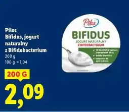 Lidl Pilos Bifidus, jogurt naturalny z Bifidobacterium oferta