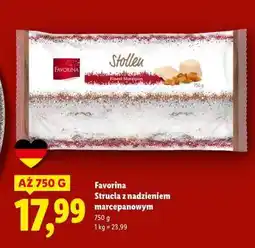 Lidl Favorina Strucla z nadzieniem marcepanowym oferta