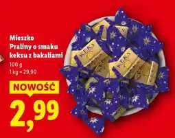 Lidl Mieszko Praliny o smaku keksu z bakaliami oferta
