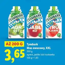 Lidl TYMBARK Mus owocowy XXL oferta
