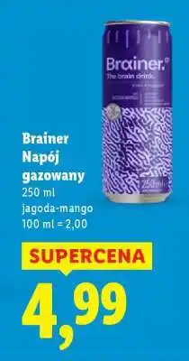 Lidl Brainer Napój gazowany oferta