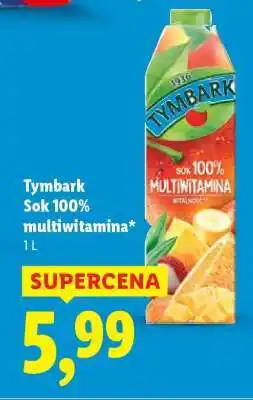 Lidl TYMBARK Sok 100% multiwitamina oferta