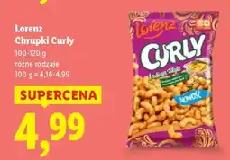 Lidl Lorenz Chrupki Curly oferta