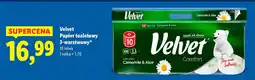 Lidl Velvet papier toaletowy oferta