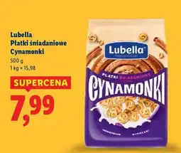 Lidl Lubella Płatki śniadaniowe Cynamonki oferta