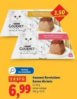 Lidl Gourmet Revelations Karma dla kota oferta