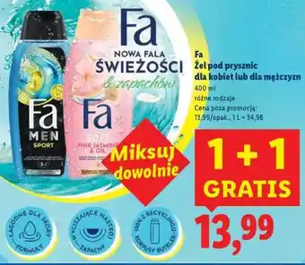 Lidl FA Żel pod prysznic oferta