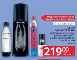 Selgros Saturator do wody Sodastream oferta