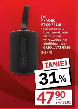 Selgros Głośnik JVC oferta