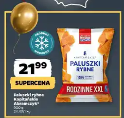 Netto Paluszki rybne Kapitańskie Abramczyk oferta