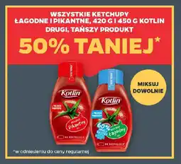 Netto Wszystkie ketchupy łagodne i pikantne kotlin oferta