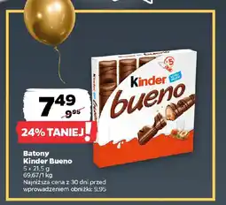 Netto Batony Kinder Bueno oferta